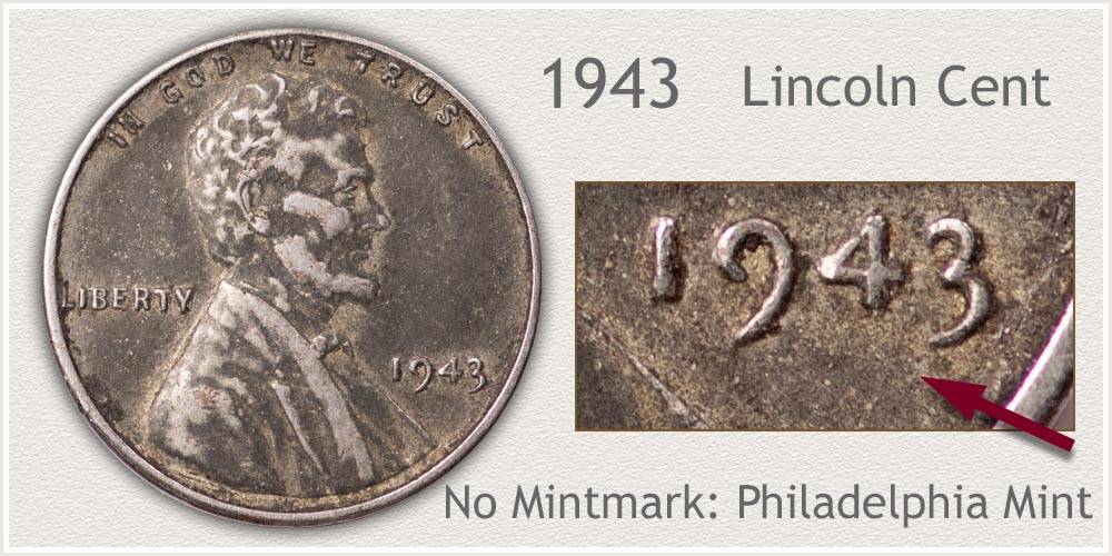 images 1943 Silver Penny No Mint Mark