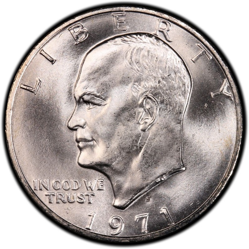 wallpapers 1971 S Eisenhower Dollar Value