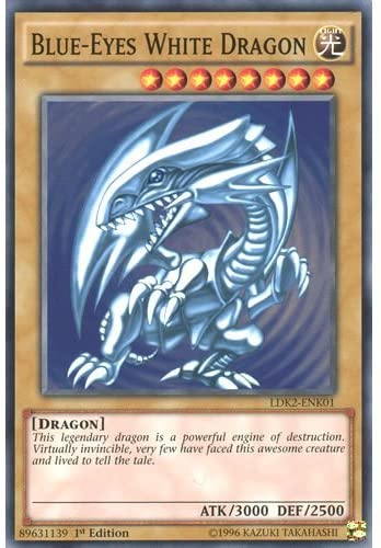 wallpapers Blue Eyes White Dragon Art Card