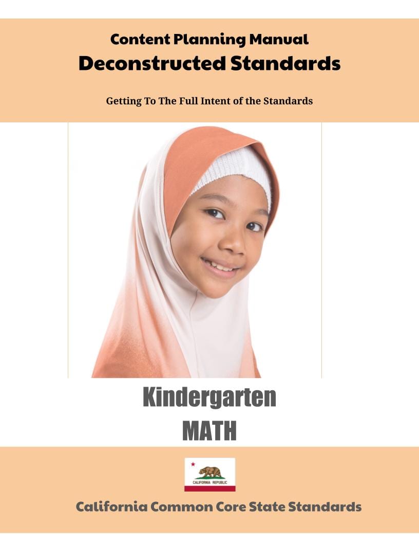 photo California Kindergarten Standards 2020