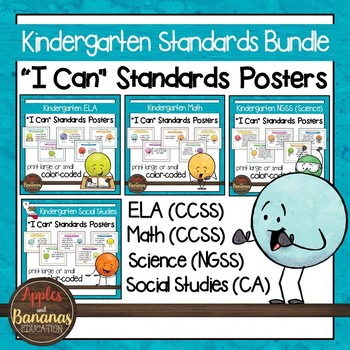 picture California Kindergarten Standards 2020