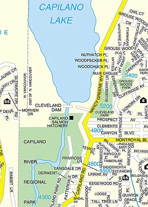 pix Capilano River Park Map