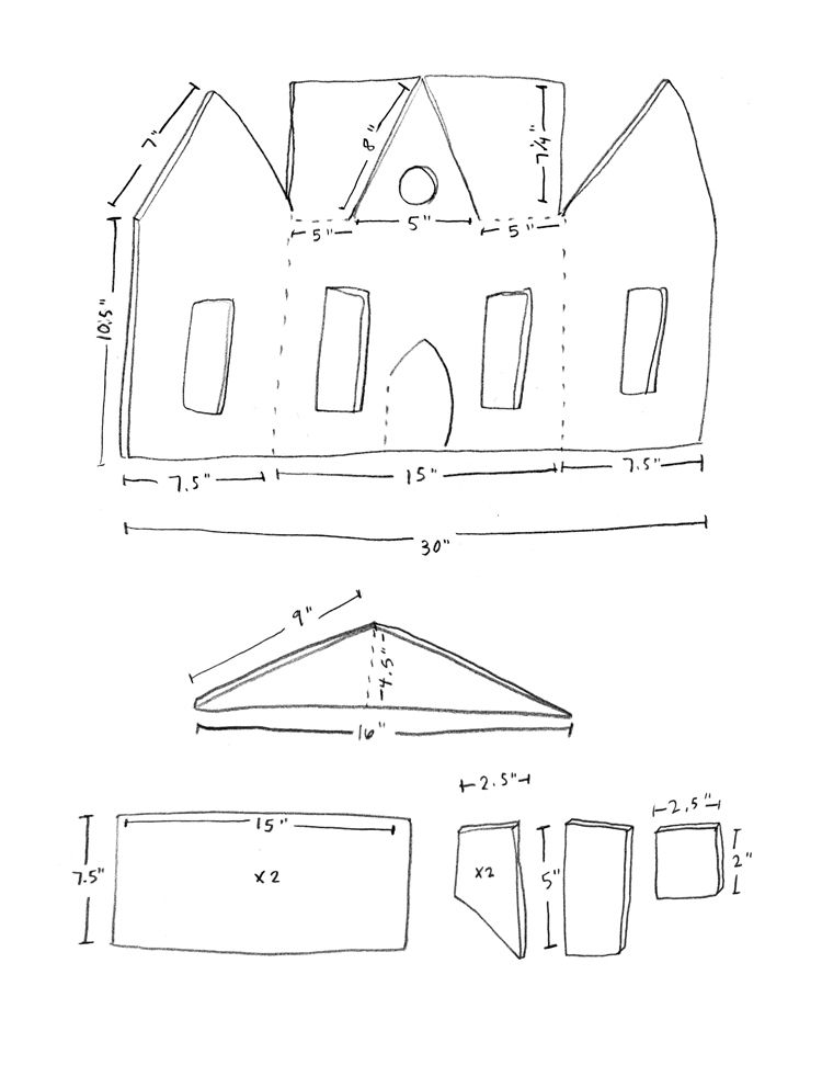 Featured image of post Cardboard Haunted House Template