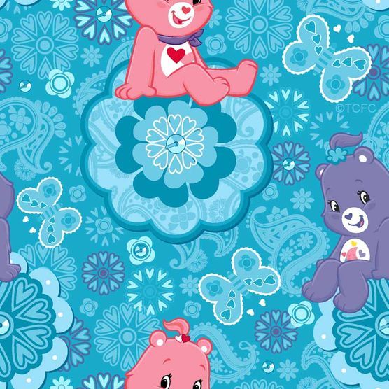 wallpapers Care Bear Fleece Fabric