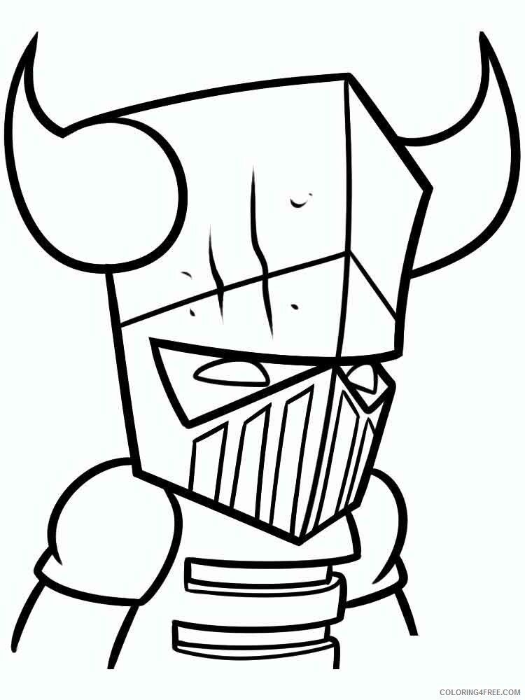 pics Castle Crashers Characters Coloring Pages