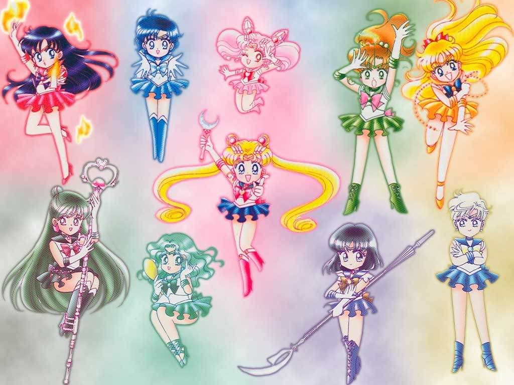 wallpapers Chibi Sailor Moon Crystal Characters