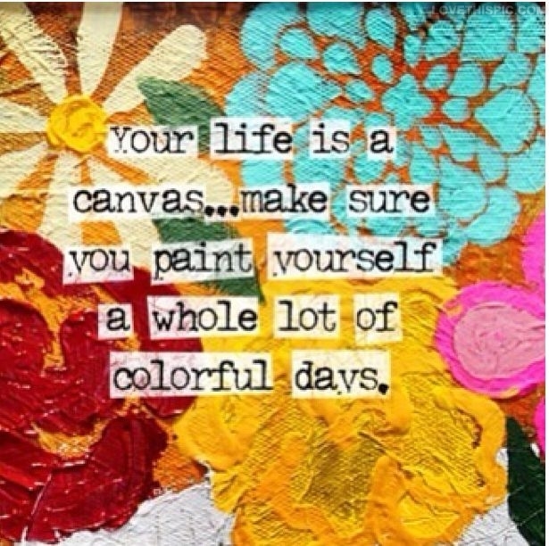 photo Colorful Life Quotes Tumblr