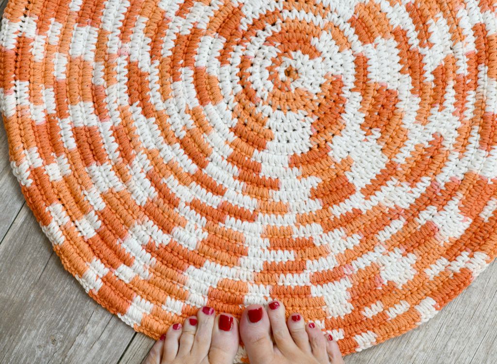 wallpapers Crochet Bathroom Rug Free Pattern