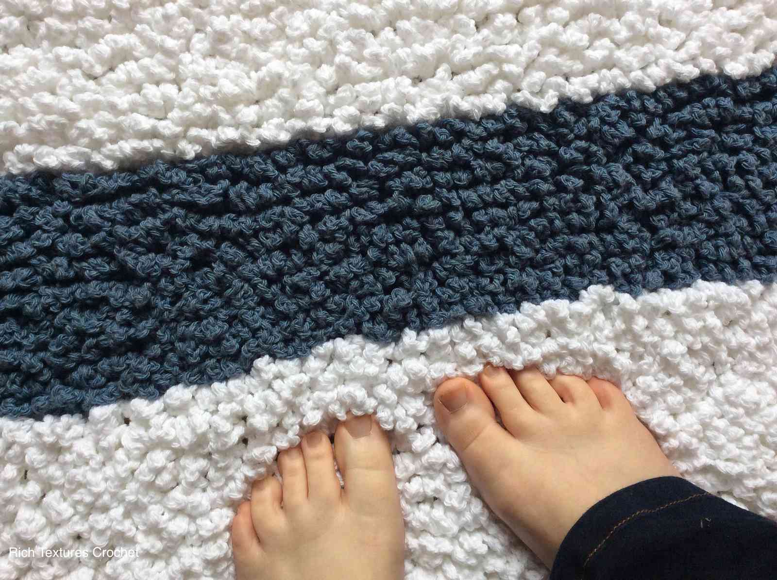 wallpapers Crochet Bathroom Rug Free Pattern