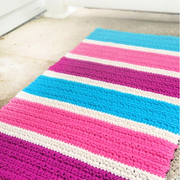 pic Crochet Bathroom Rug Free Pattern