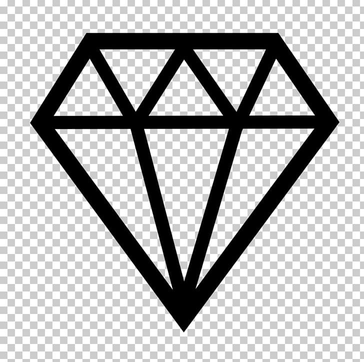 pix Diamond Black And White Png