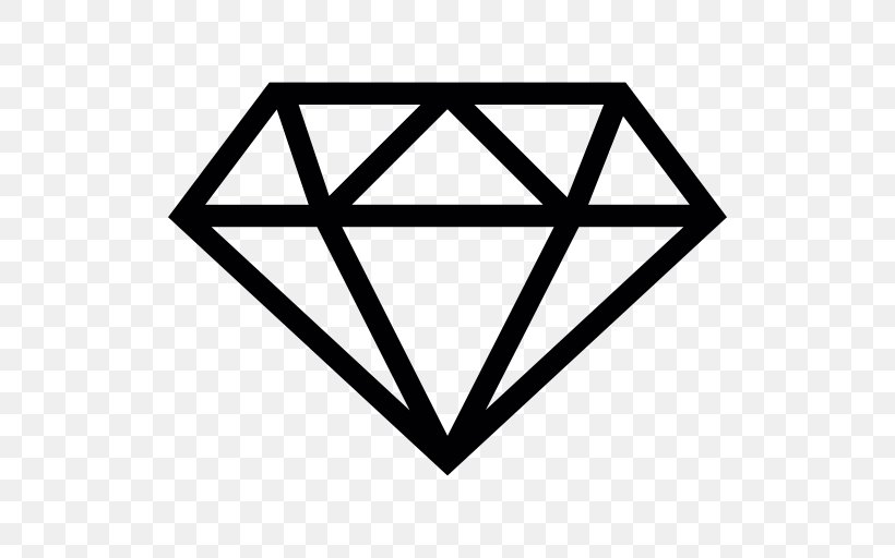 pic Diamond Black And White Png