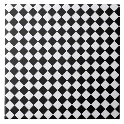 pics Diamond Black And White Tiles