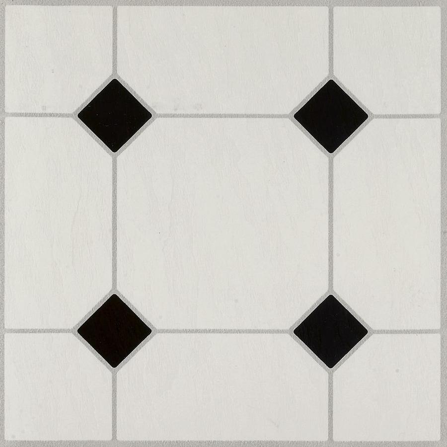 photo Diamond Black And White Tiles