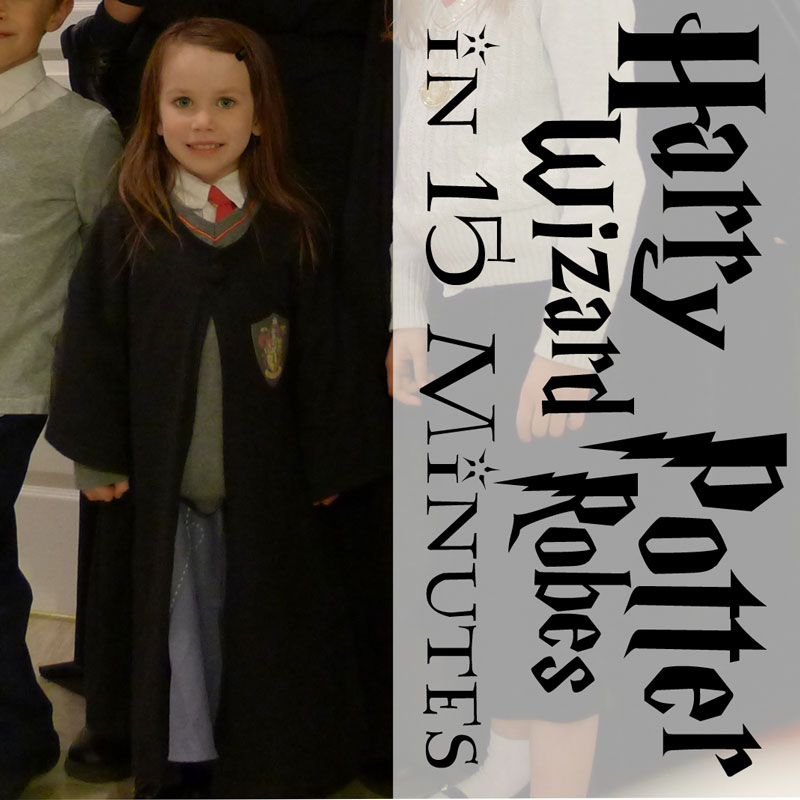 pics Diy Harry Potter Robe No-Sew