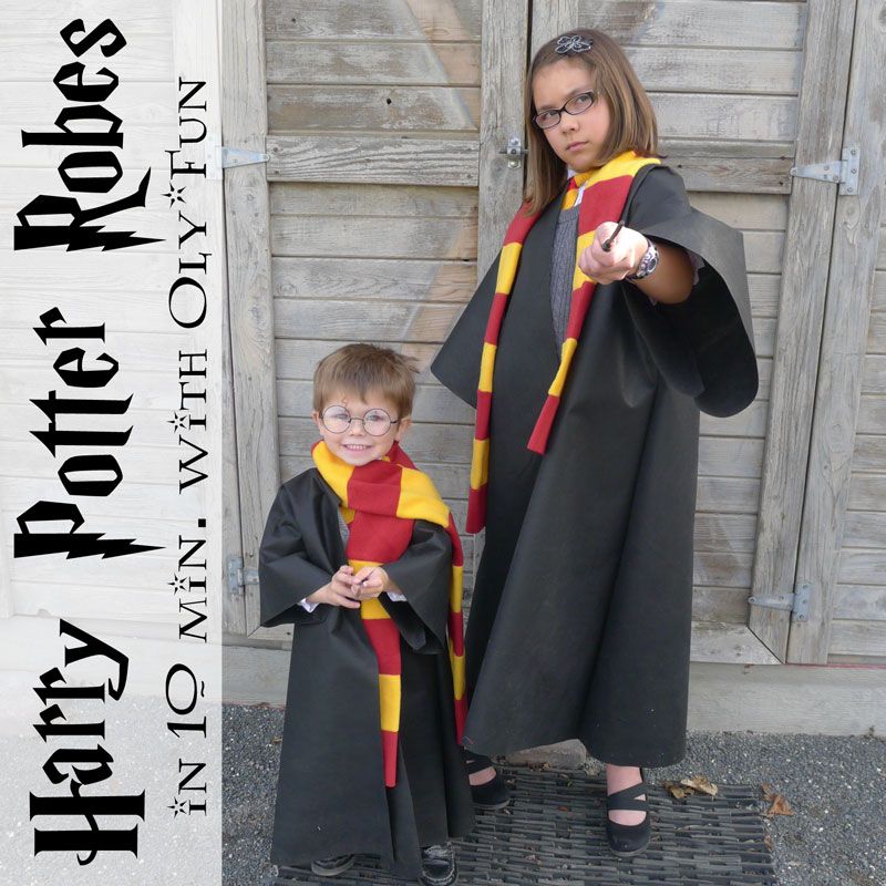 pic Diy Harry Potter Robe No-Sew