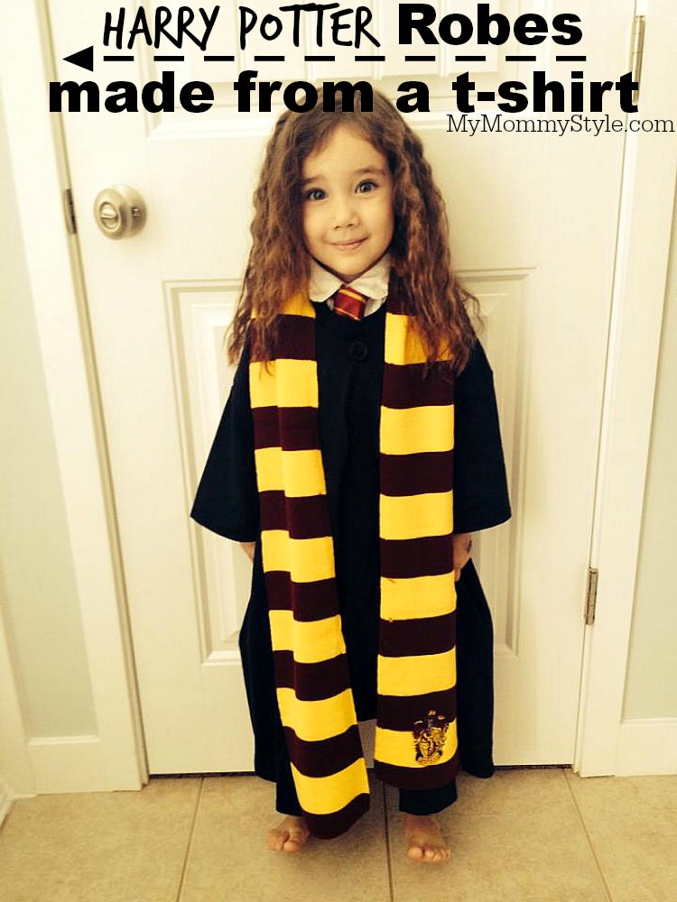 pix Diy Harry Potter Robe No-Sew