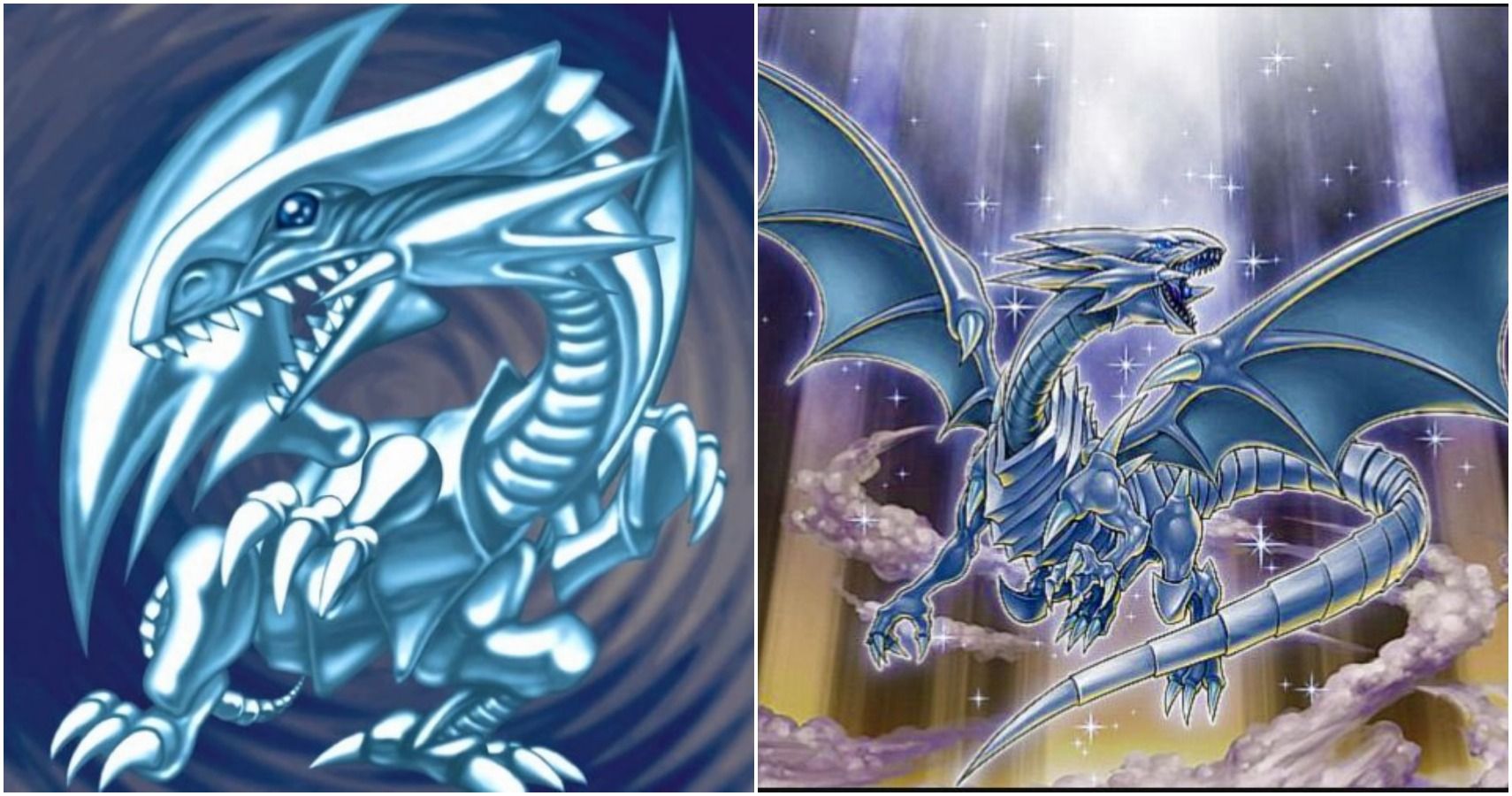 wallpapers Epic Blue Eyes White Dragon Art