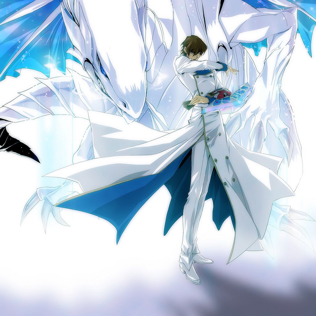 pic Epic Blue Eyes White Dragon Art