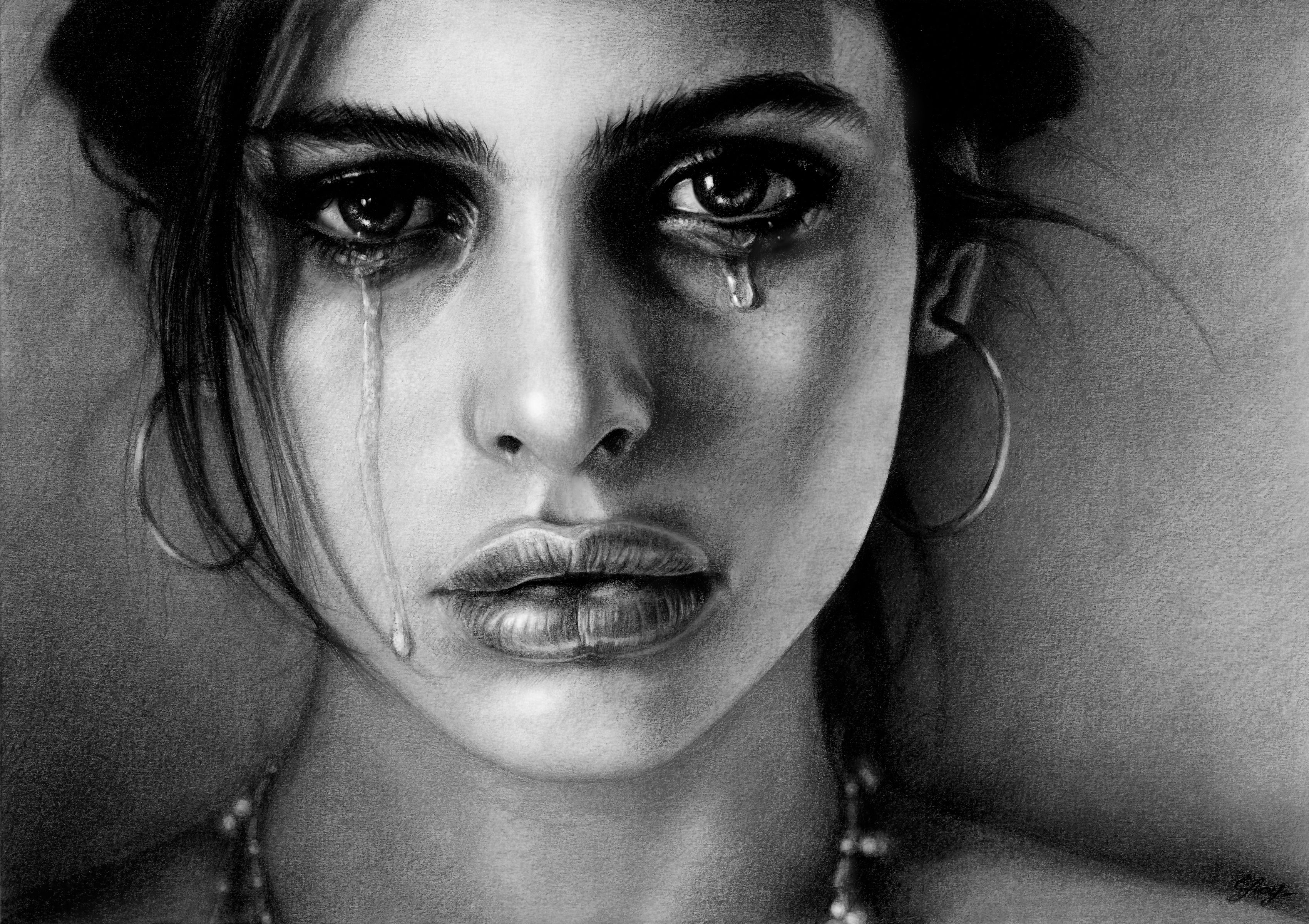 photo Face Sad Women Images