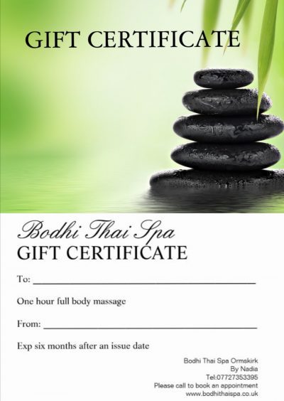 wallpapers Full Body Massage Gift Vouchers