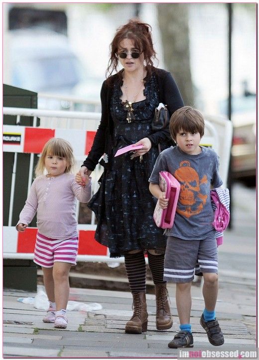 photo Helena Bonham Carter Children Ages