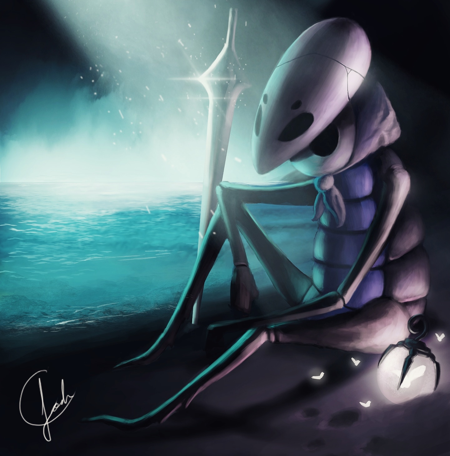 pix Hollow Knight Quirrel Art