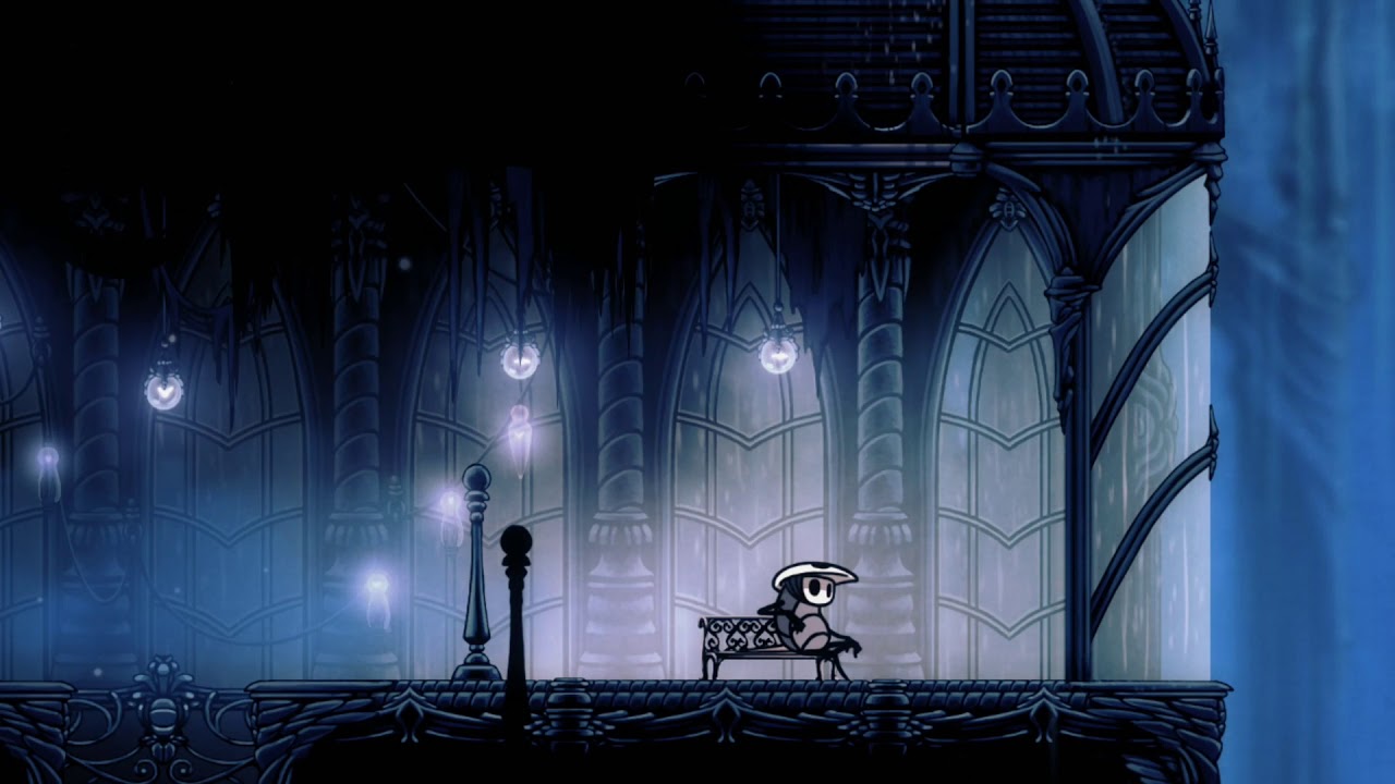 pic Hollow Knight Quirrel Bench