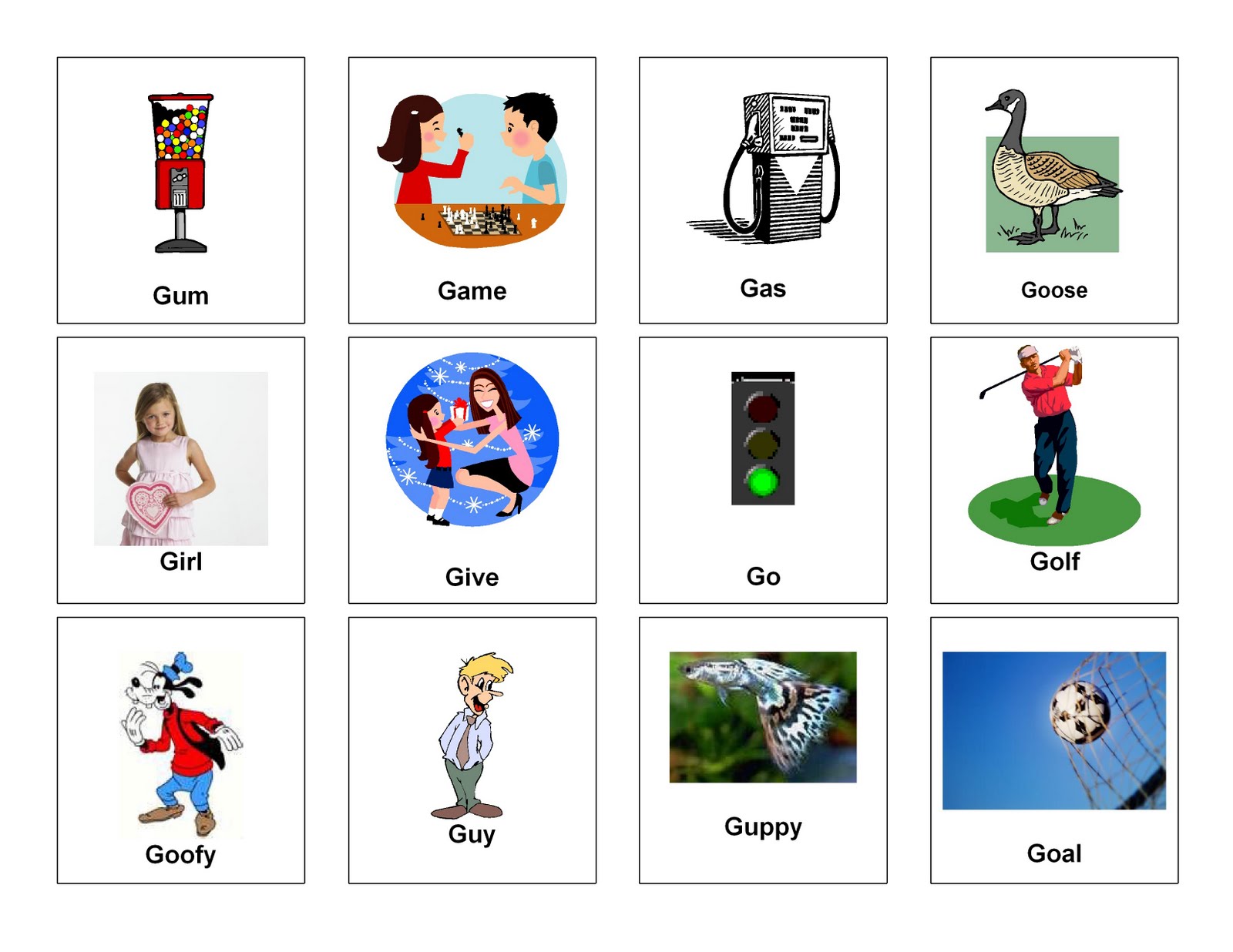 wallpapers K And G Words Speech Therapy