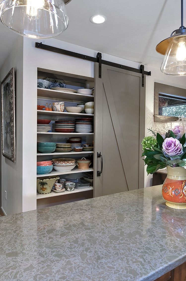 pics Kitchen Sliding Door Pantry