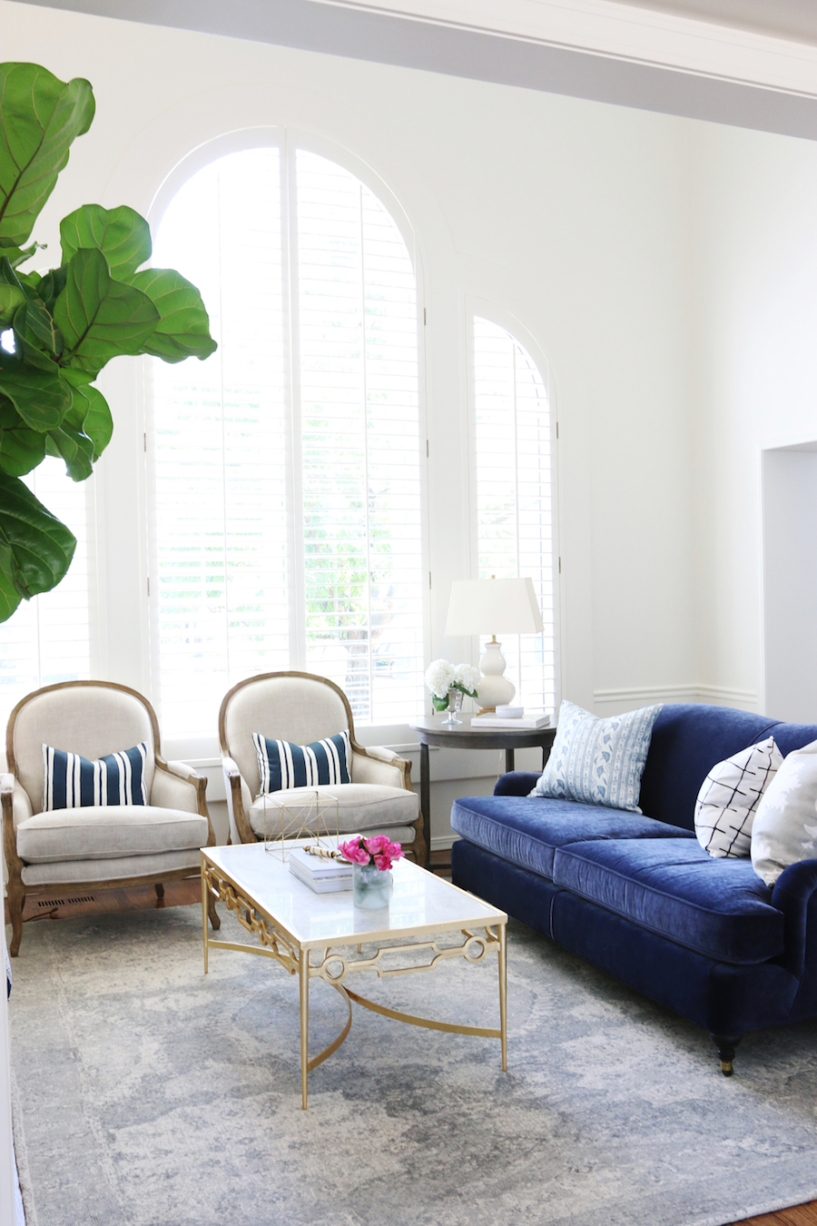 picture Light Blue Velvet Sofa Living Room