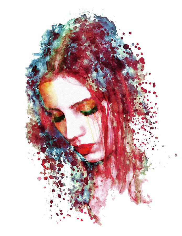 pic Painting Sad Women Images