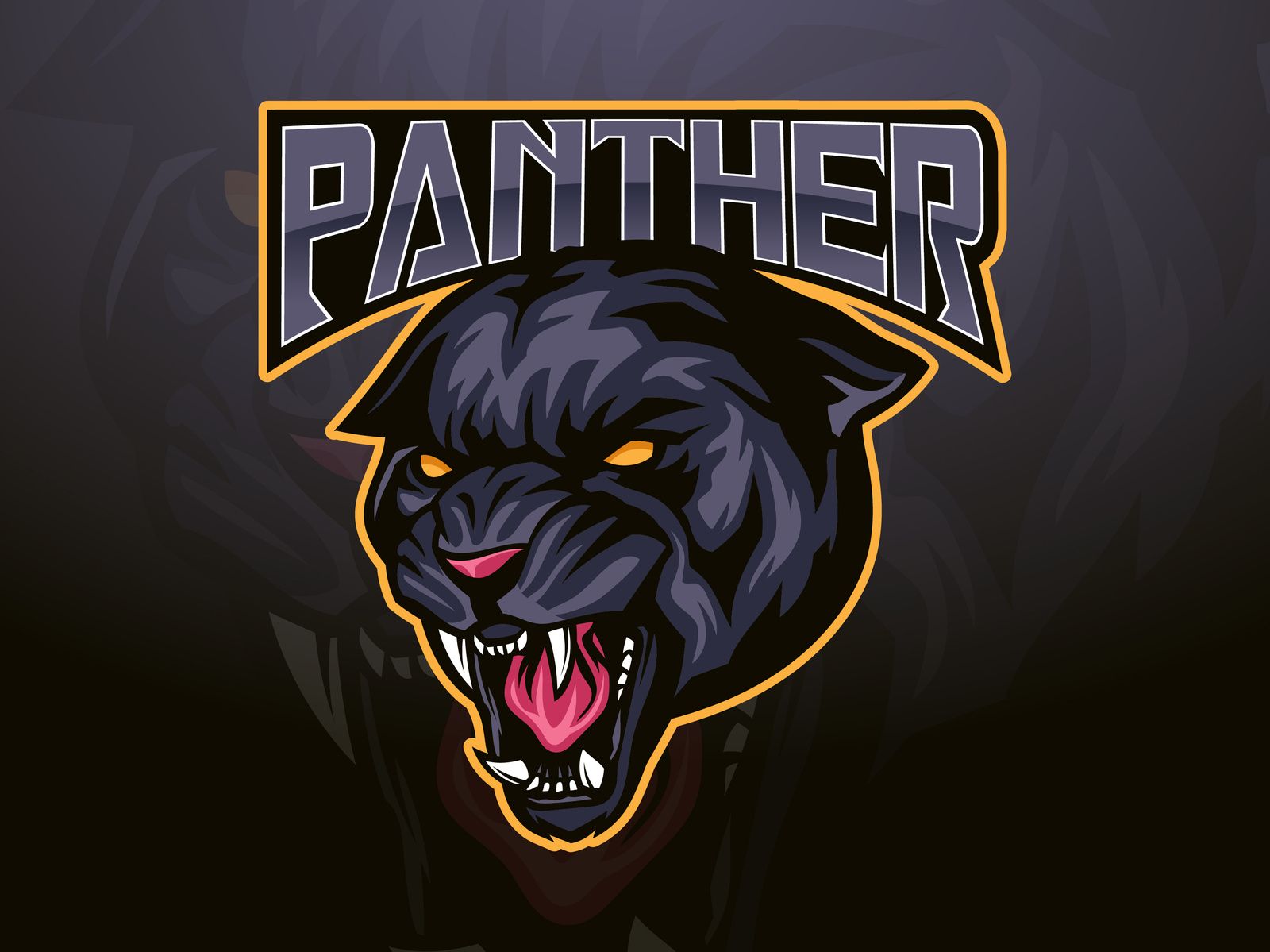 picture Panther Animal Logo