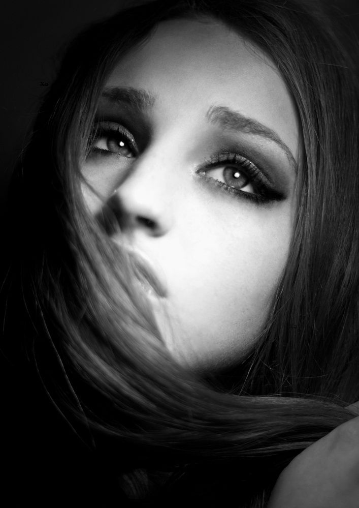 photo Sad Women Images Black And White