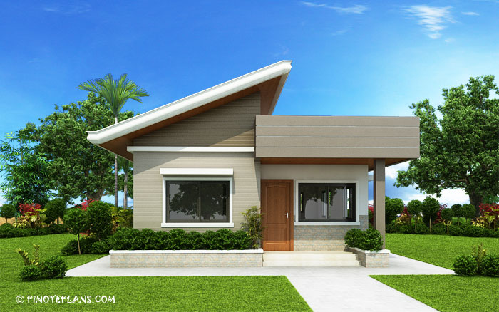 photo Small House Design With Floor Plan And Estimated Cost