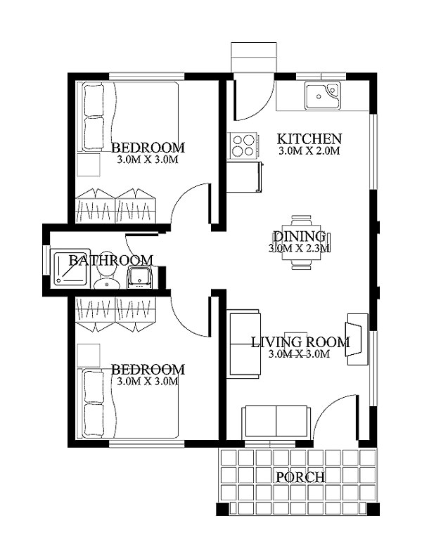 wallpapers Small House Design With Floor Plan And Estimated Cost