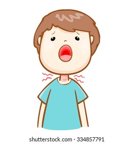 images Sore Throat Images Cartoon