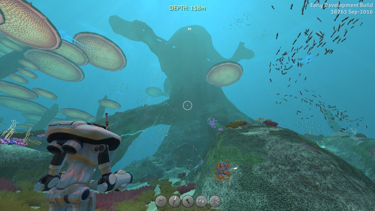 wallpapers Subnautica Mushroom Forest Big Tree