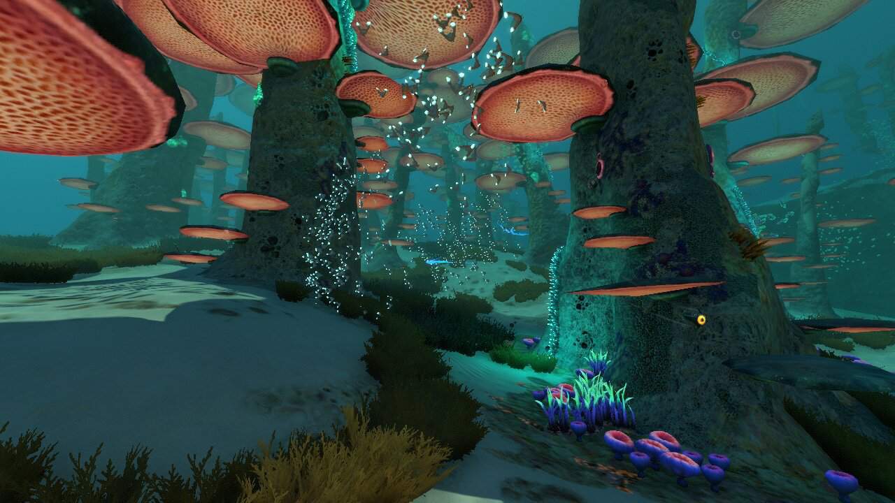 photo Subnautica Mushroom Forest Big Tree