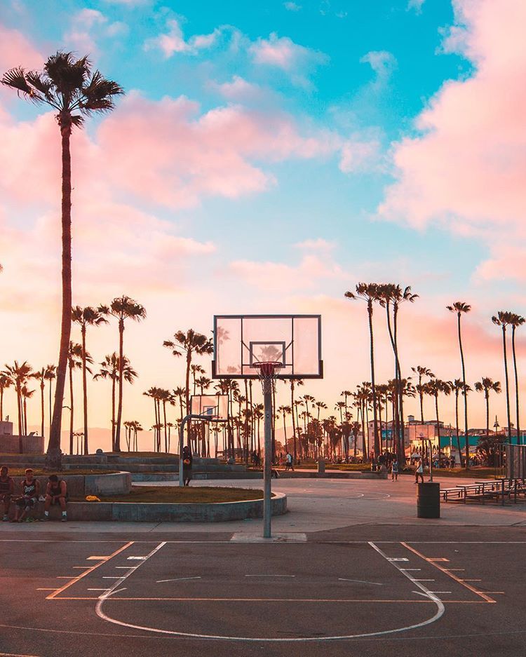 pics Sunset Basketball Hoop Wallpaper