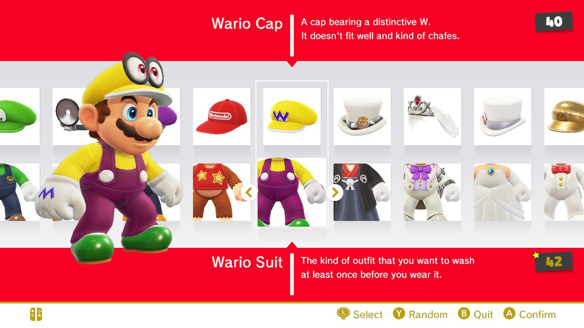 Featured image of post Super Mario Odyssey Wario Outfit