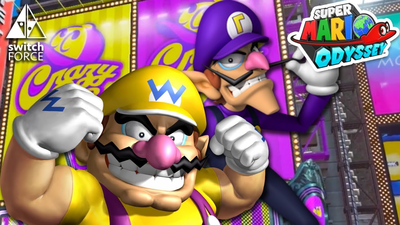 wallpapers Super Mario Odyssey Wario