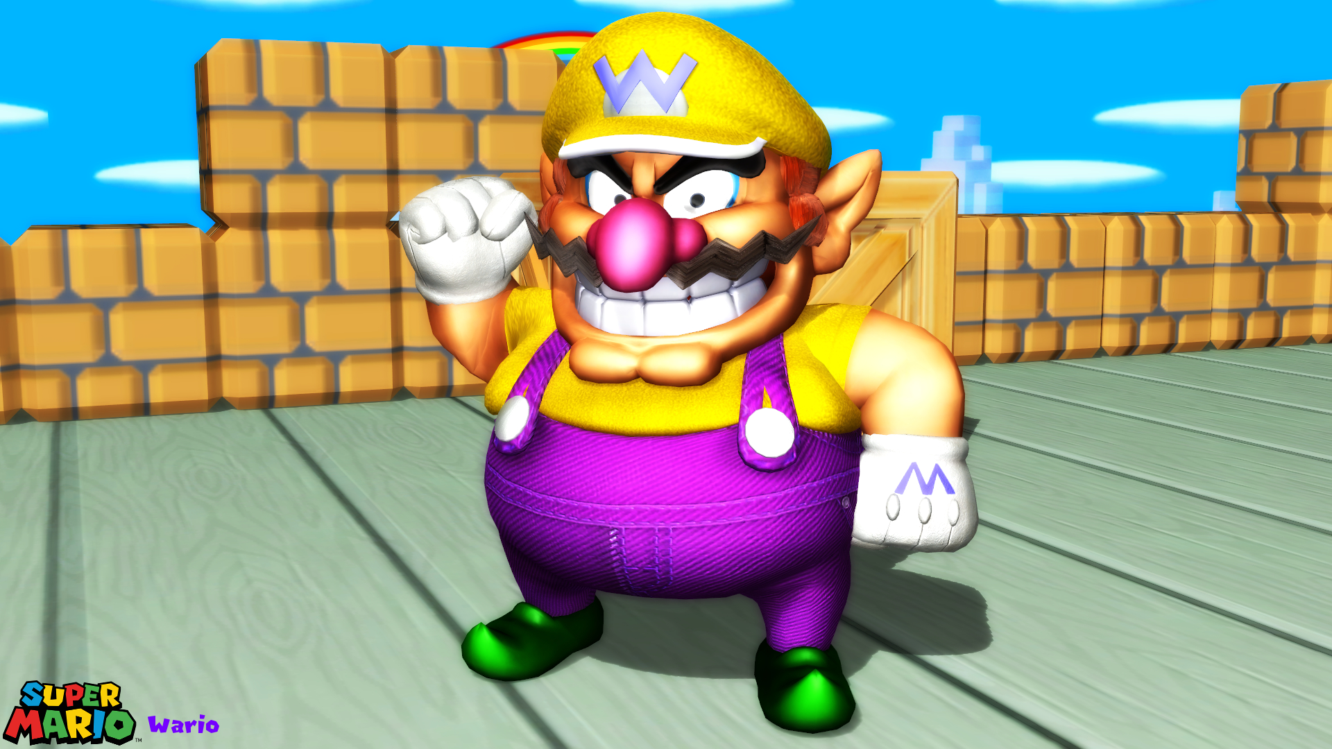 wallpapers Super Mario Odyssey Wario