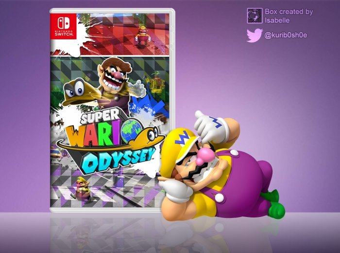 photo Super Mario Odyssey Wario