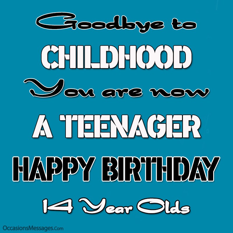 Featured image of post Teenager 14 Birthday Wishes For Boy