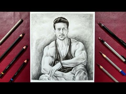 pix Tiger Shroff Body Sketch