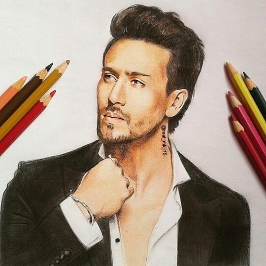 picture Tiger Shroff Body Sketch