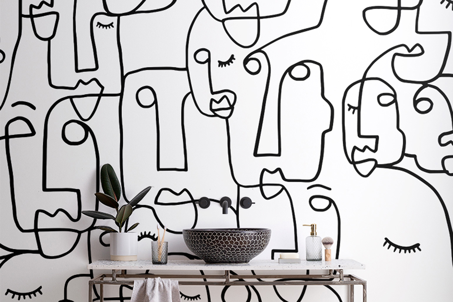 pic Wall Easy Murals To Draw