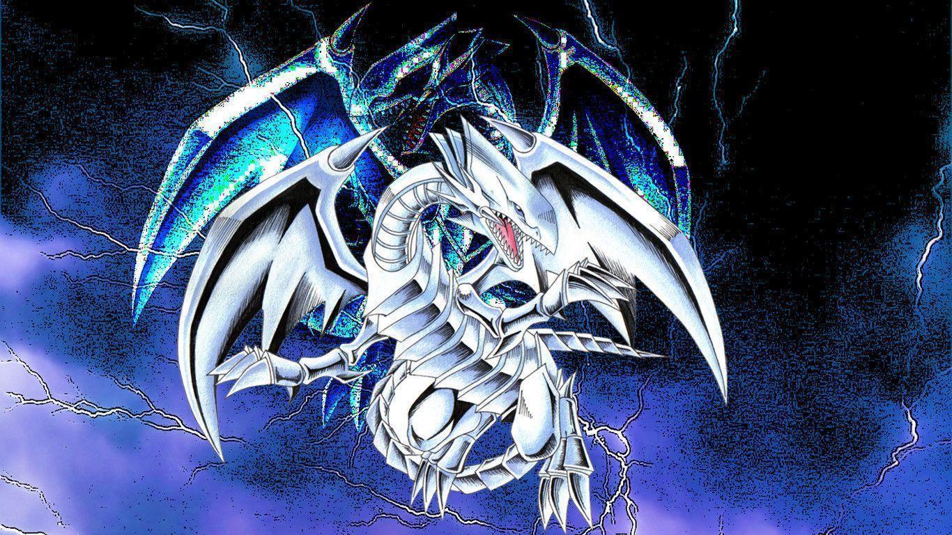 pix Wallpaper Blue Eyes White Dragon Art