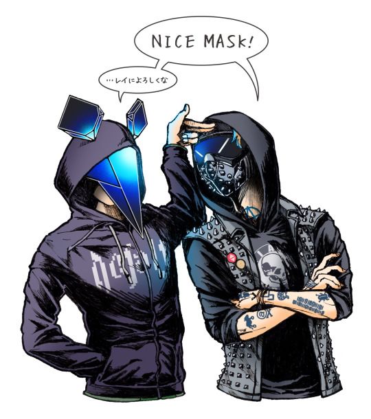 pic Watch Dogs Defalt Mask